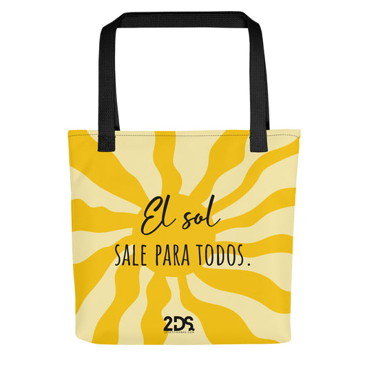 Bolsa de mano El sol sale para todos